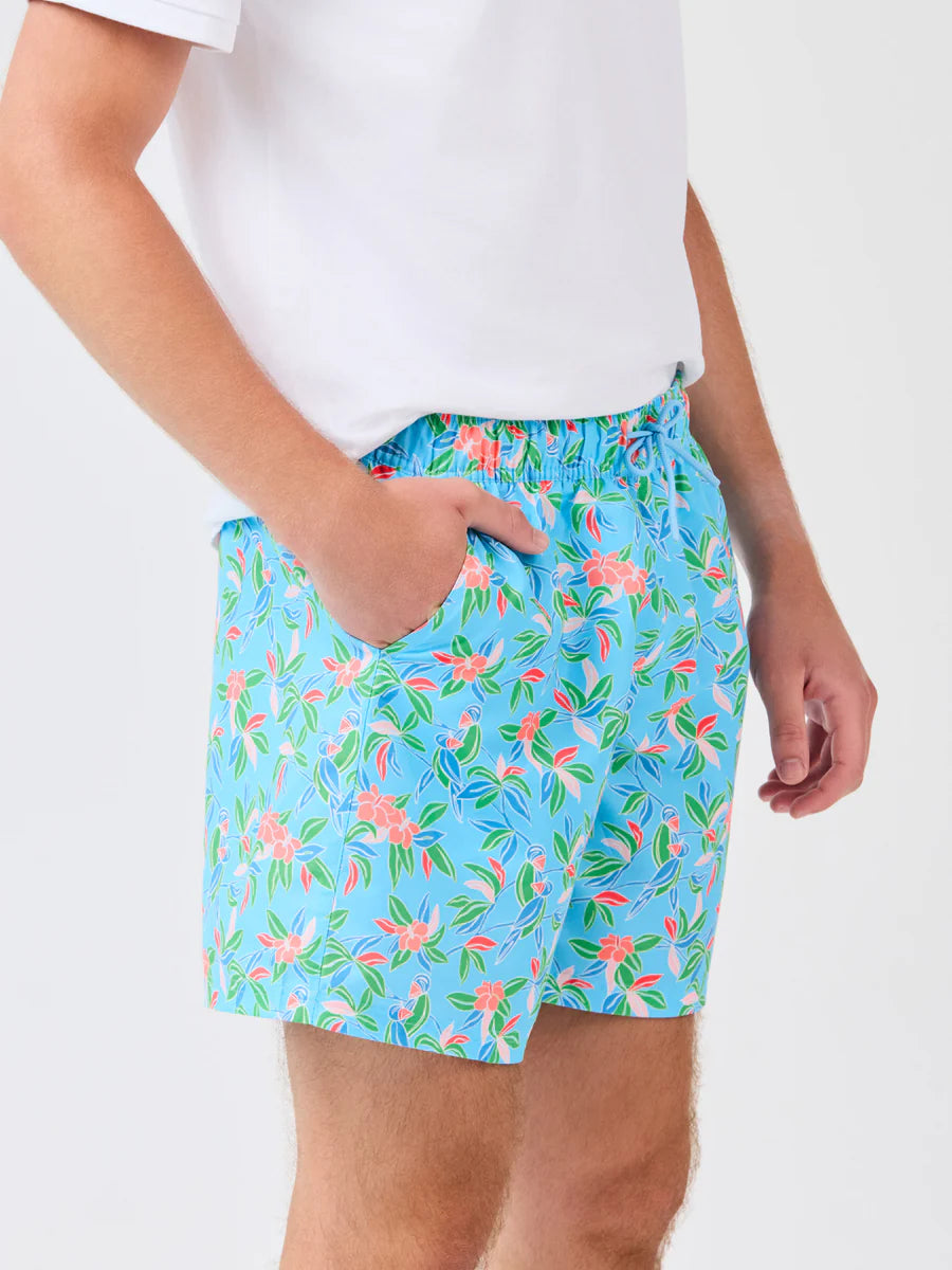 Mary Square | Men's Dylan Swimsuit in Tiki Tropics Multi