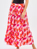 Mary Square | Nessa Beach Skirt in Bali Bloom Pink