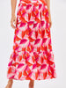 Mary Square | Nessa Beach Skirt in Bali Bloom Pink