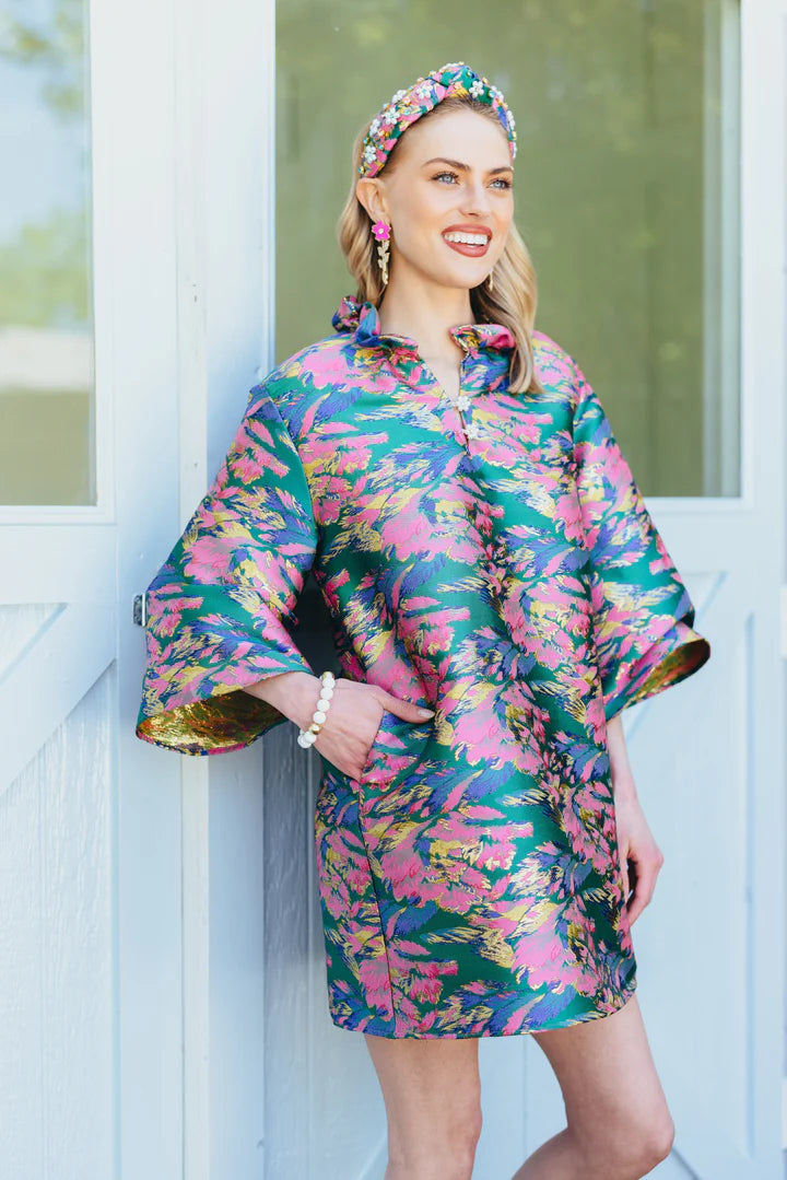 Brianna Cannon Caftan in Baroque Brush Strokes