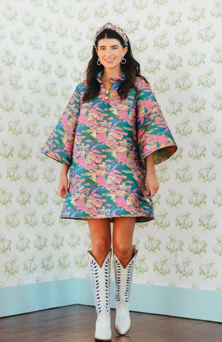 Brianna Cannon Caftan in Baroque Brush Strokes