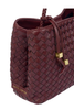 Katie Loxton | Nova Hand Woven Top Handle Bag in Cherry