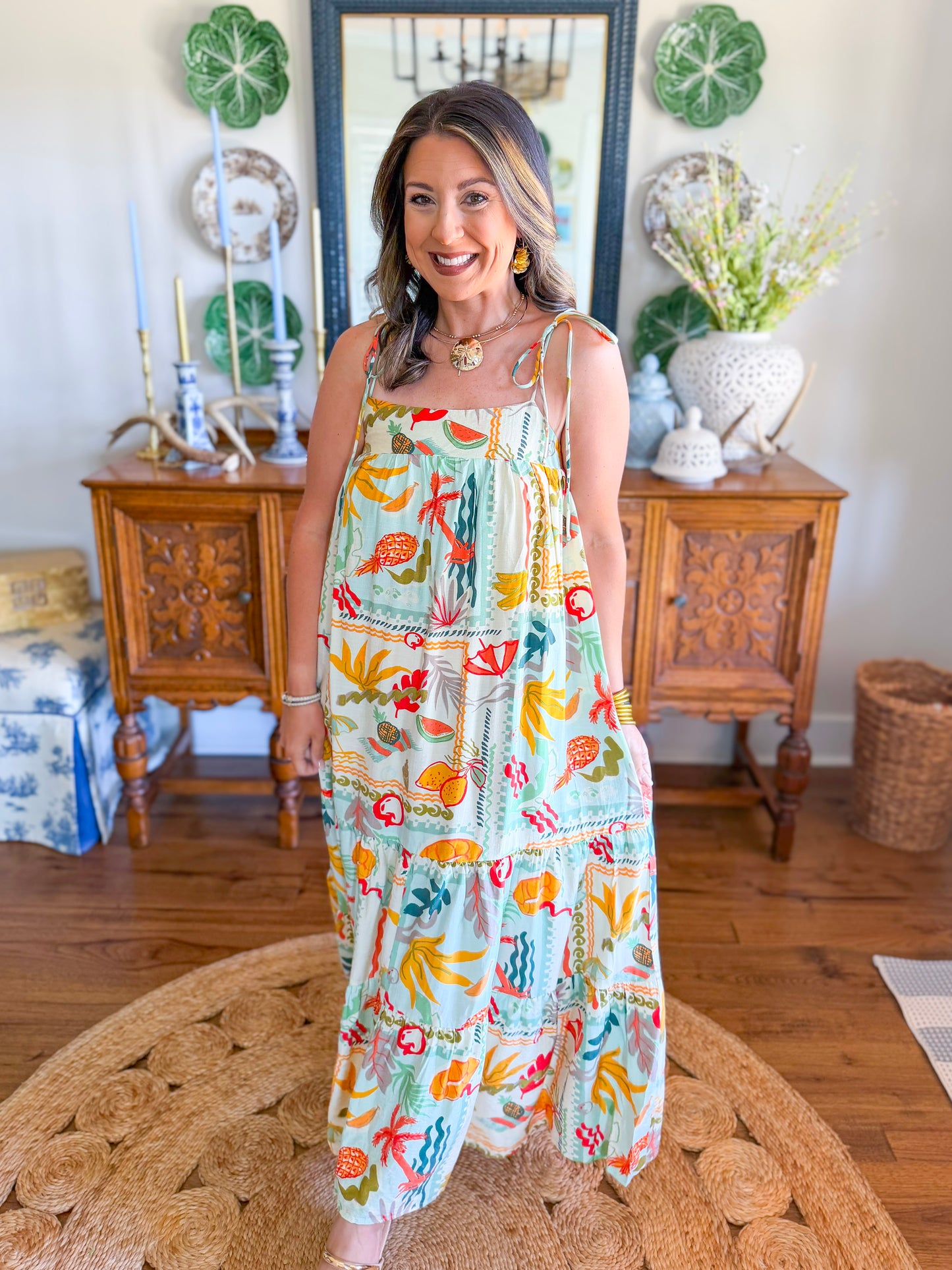 The Coastal Chic Midi Dress