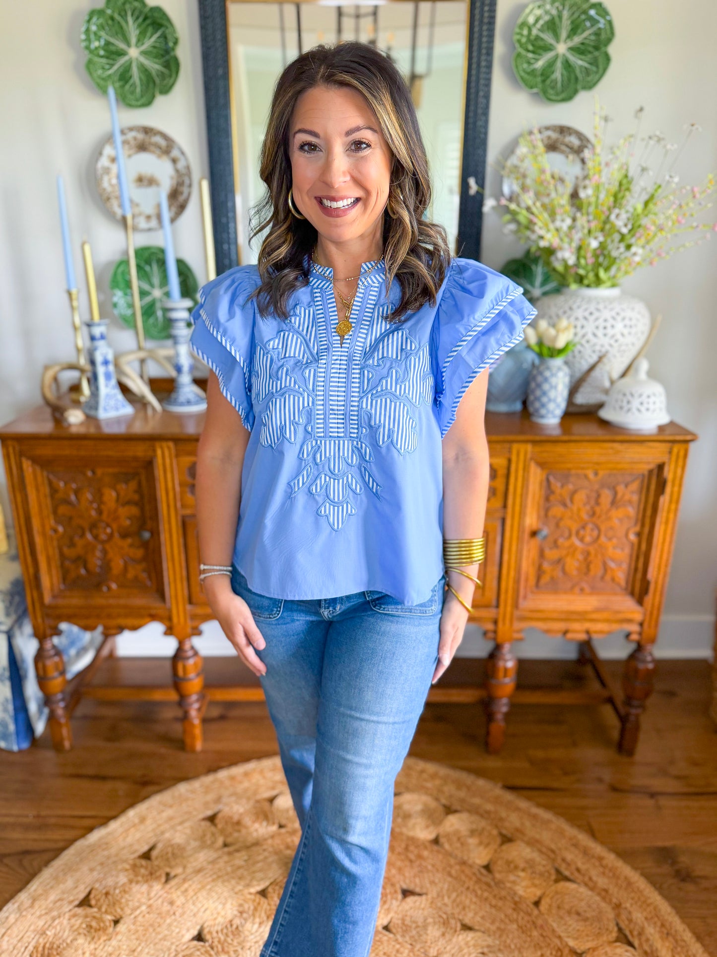 The Charleston Charm Top