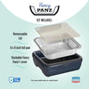 Fancy Panz 8x8 White Pan with Spoon