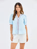 Mary Square | Elaine Top in Light Blue