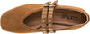 Corkys | All Eyes on Me Mary Jane Flat in Camel Faux Suede