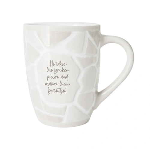 Mary Square Mended Mug in Neutral