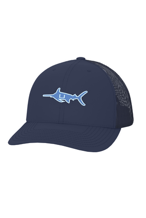 Huk Marlin Logo Trucker Hat 413