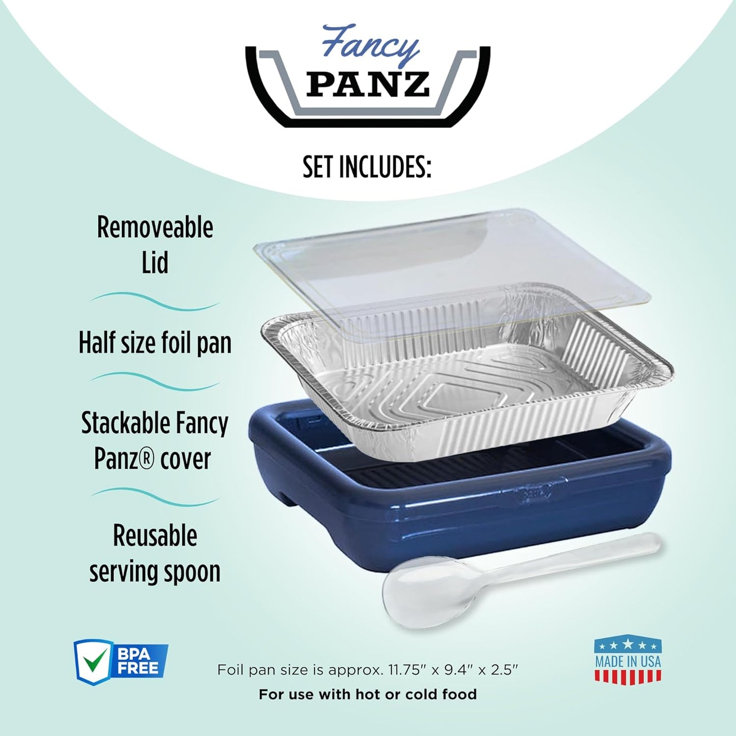 Fancy Panz Classic Pan in Navy