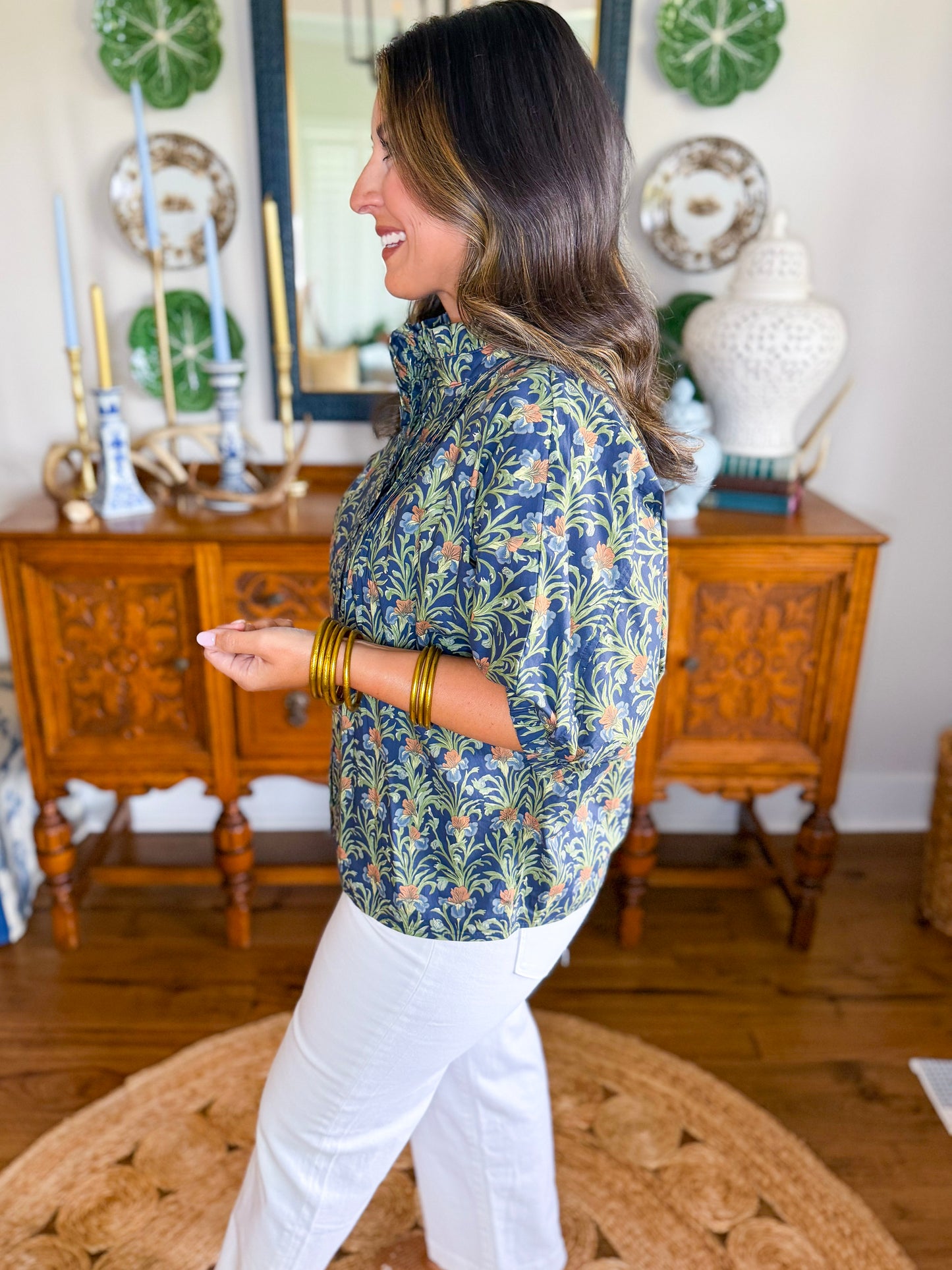 The Ashford Floral Top