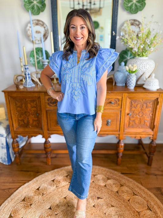 The Charleston Charm Top