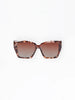 Mary Square | Jessi Polarized Sunglasses in Mauve Tortoise