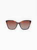 Mary Square | Mara Polarized Sunglasses in Brown Tortoise