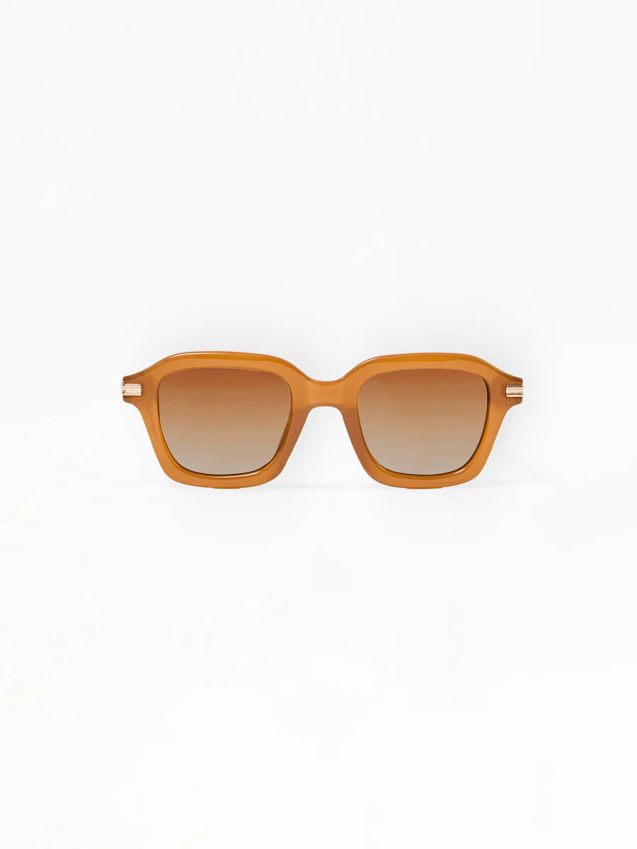 Mary Square | Alyssa Polarized Sunglasses in Mocha
