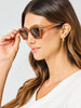 Mary Square | Alyssa Polarized Sunglasses in Mocha