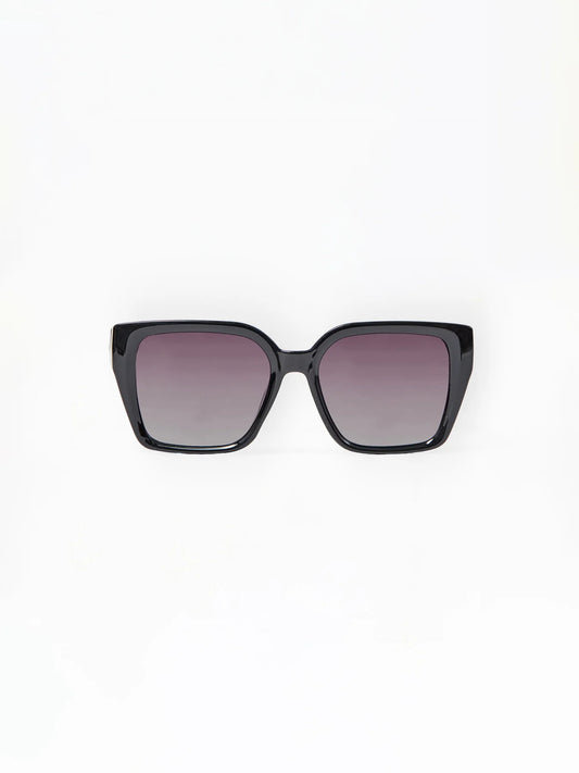 Mary Square | Kylie Polarized Sunglasses in Black