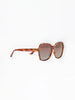 Mary Square | Haley Polarized Sunglasses in Brown Tortoise