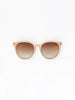Mary Square | Sarah Polarized Sunglasses in Champagne