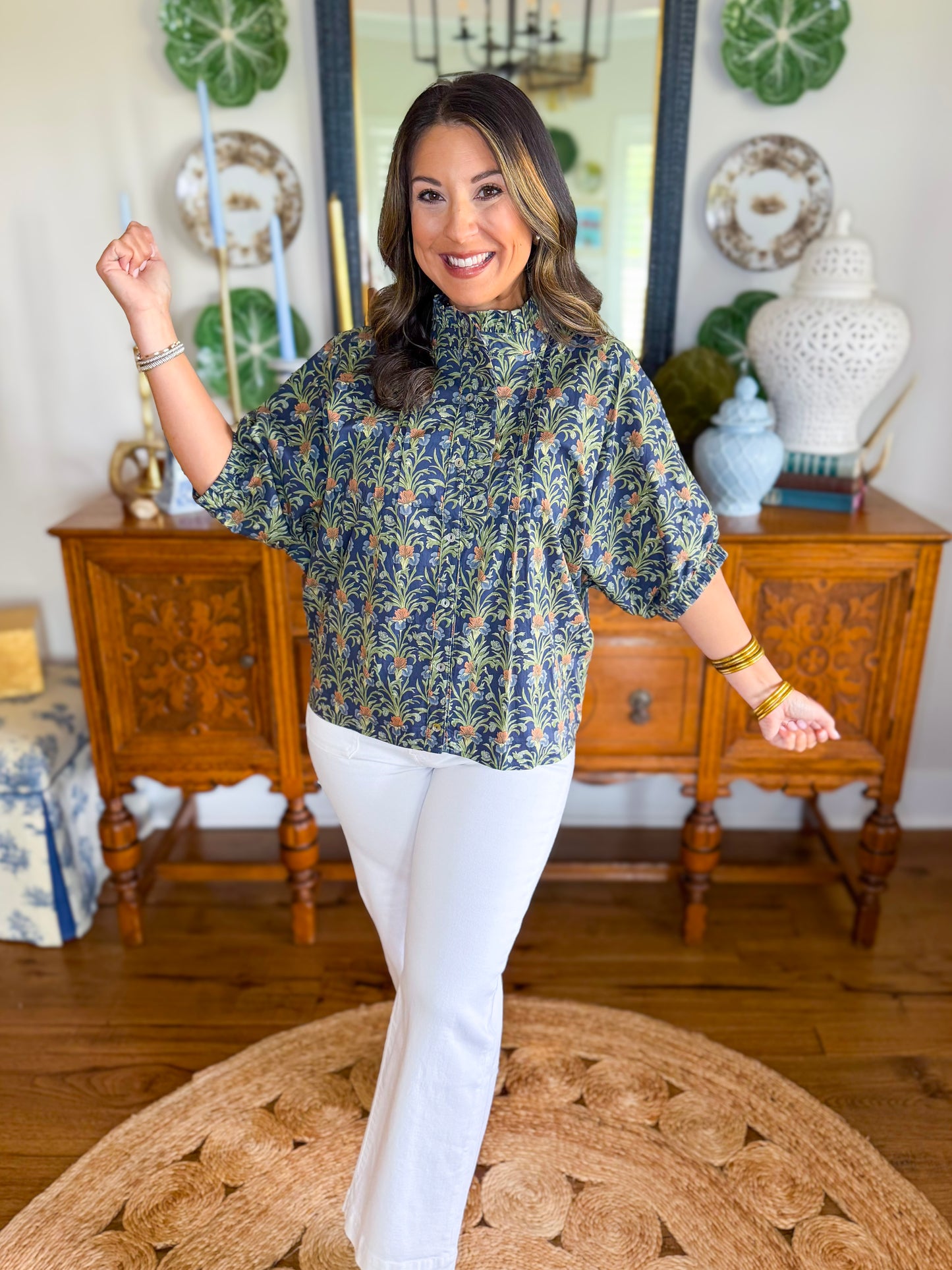 The Ashford Floral Top