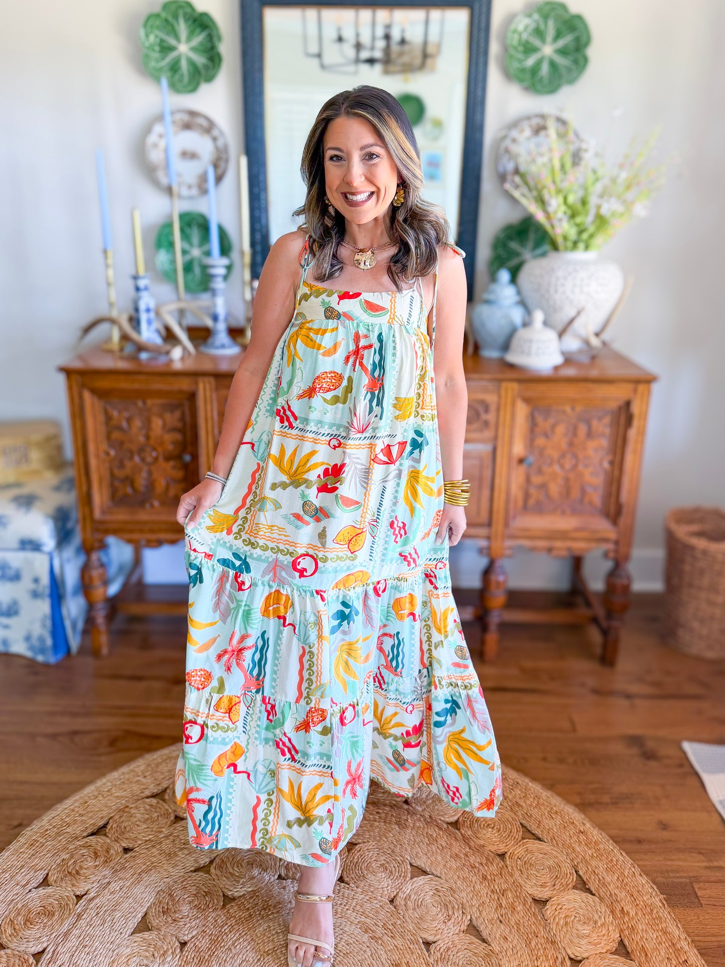 The Coastal Chic Midi Dress