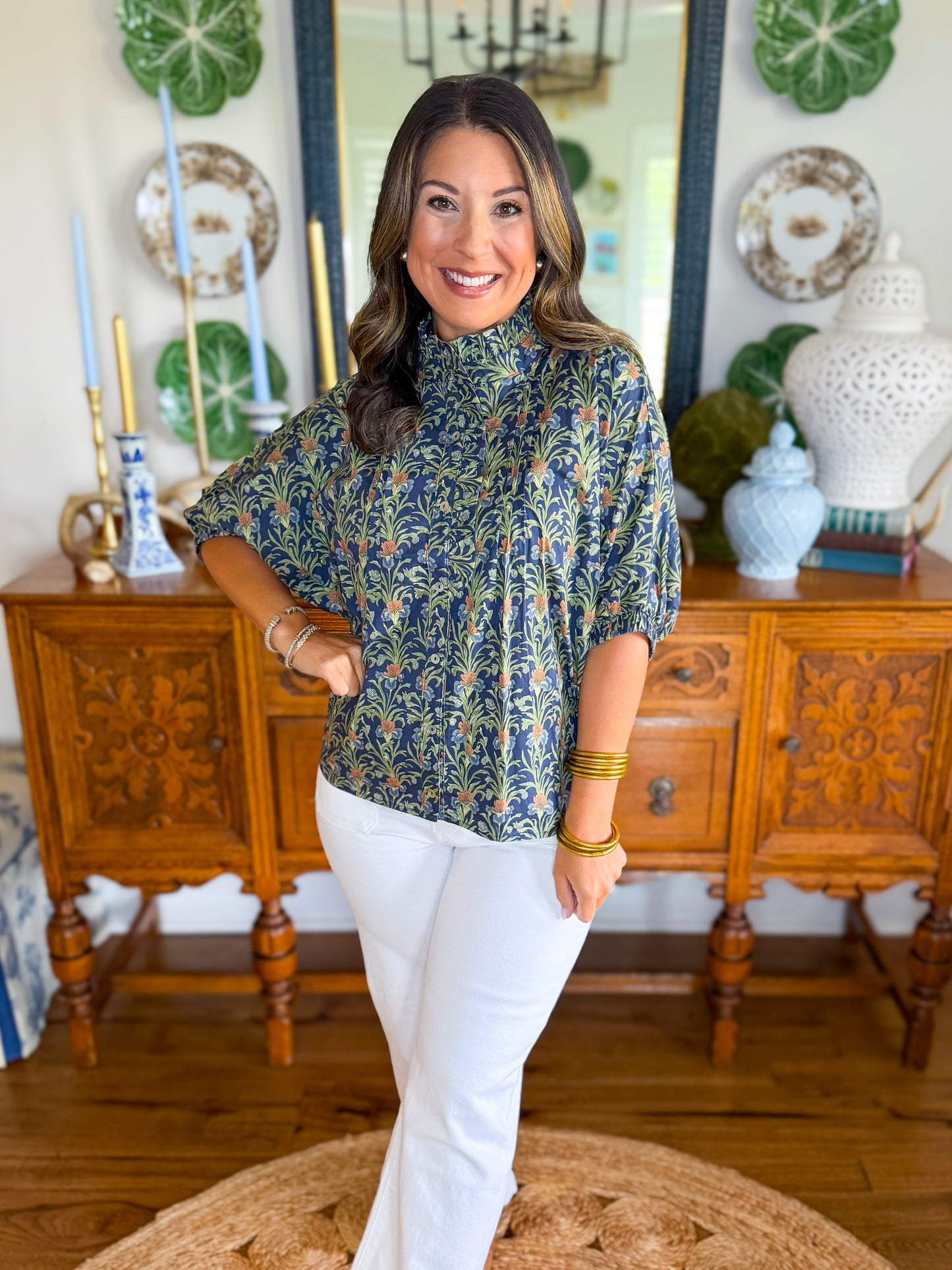 The Ashford Floral Top