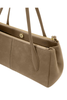 Katie Loxton | Hattie Suedette Shoulder Bag in Taupe