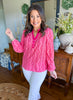 Mary Square | Gianna Top in Heirloom Vine Pink
