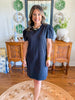 Mary Square | Carolina T-Shirt Dress in Black