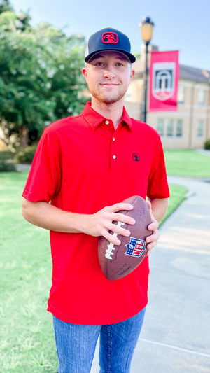 Kings Creek Performance Polo in Red