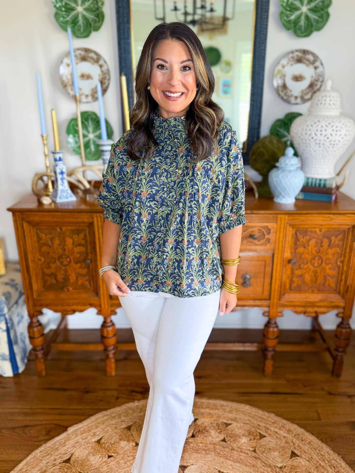 The Ashford Floral Top