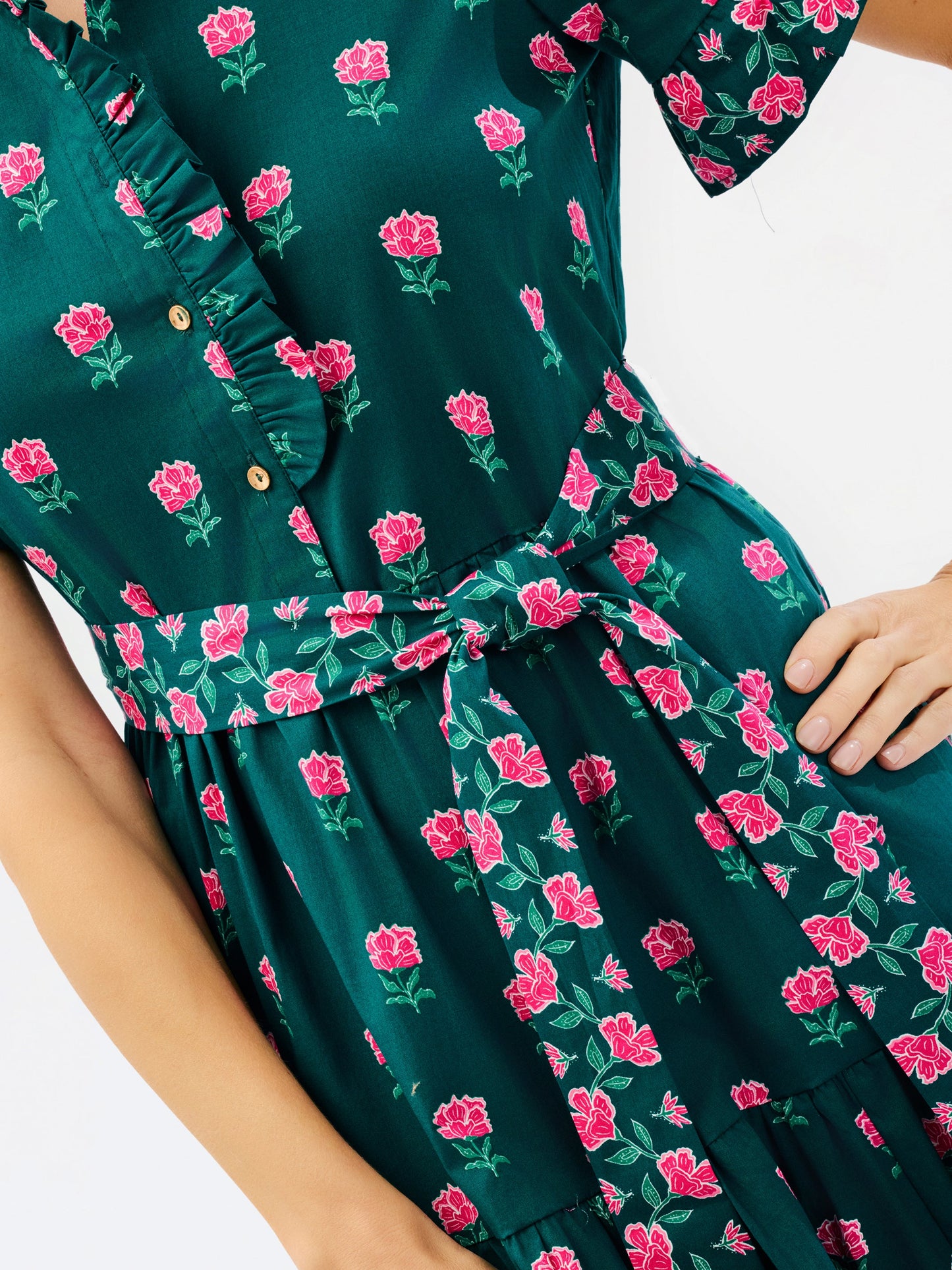 Mary Square | Kate Dress in Solstice Step Berry