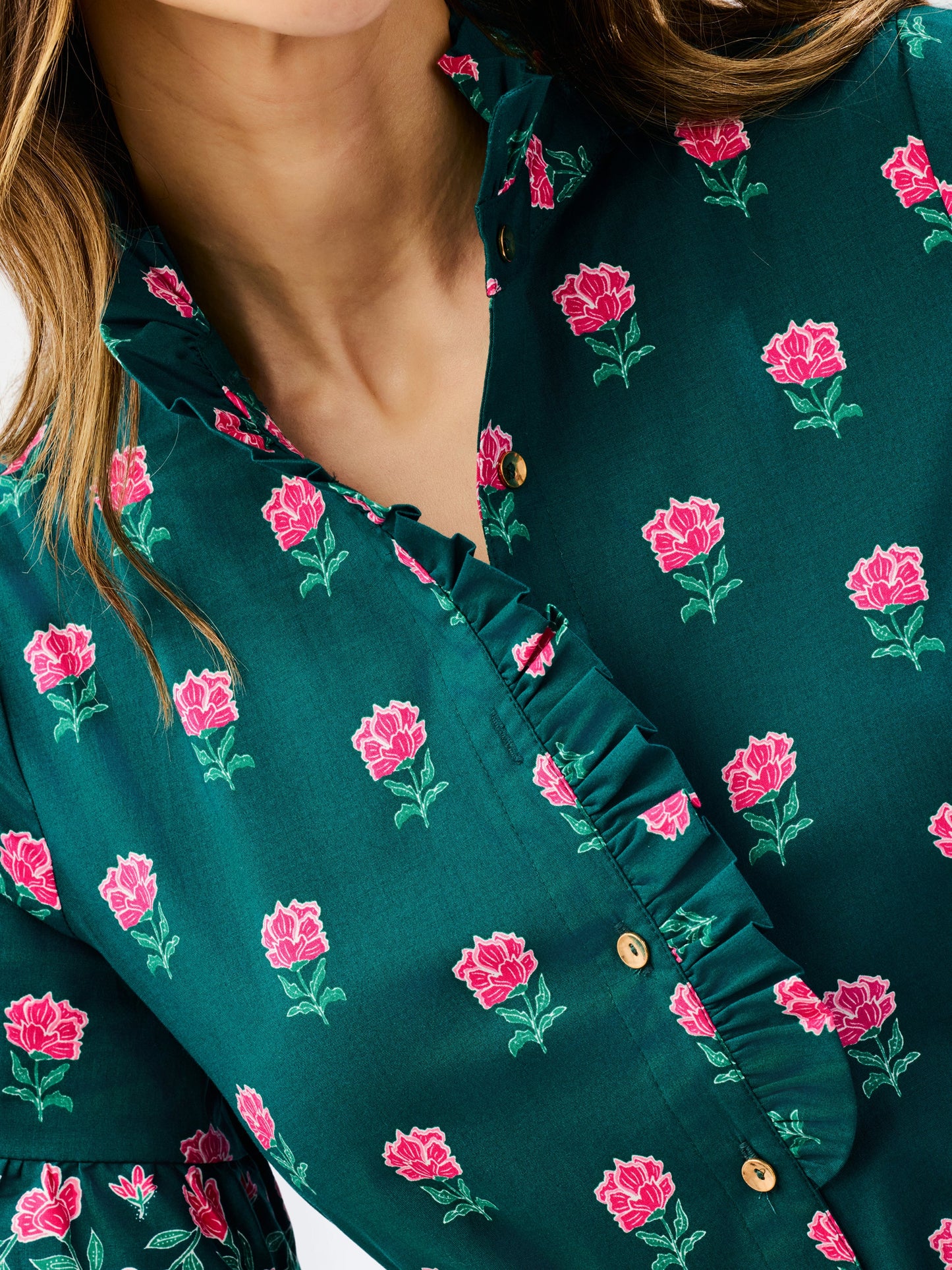 Mary Square | Kate Dress in Solstice Step Berry
