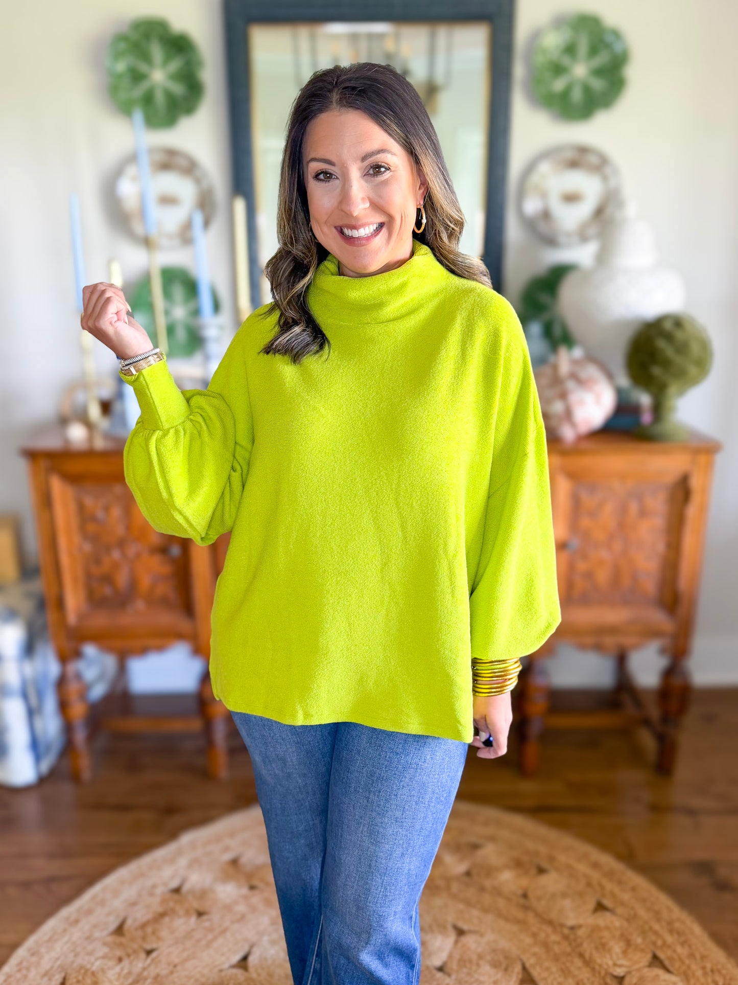 The Claire Cowl Neck Sweater