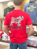 Old Row | Athens Camo Dog T-Shirt in Red