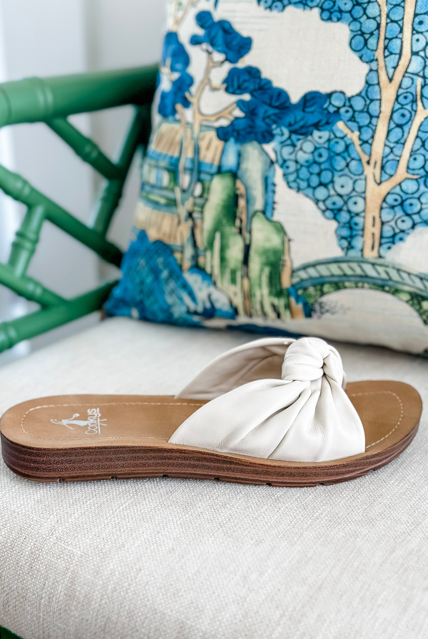 Sea La Vie Sandals in Ivory