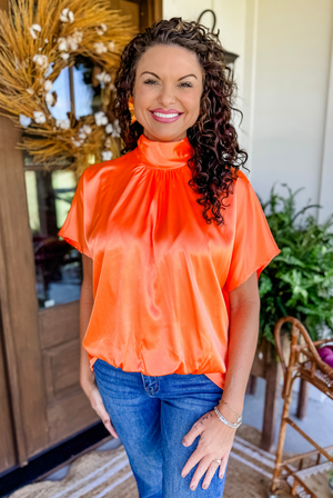 The London Top in Orange