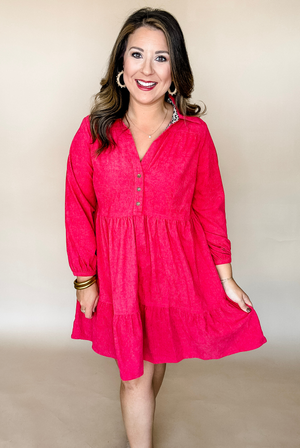 Cherish the Moment Tiered Mini Dress