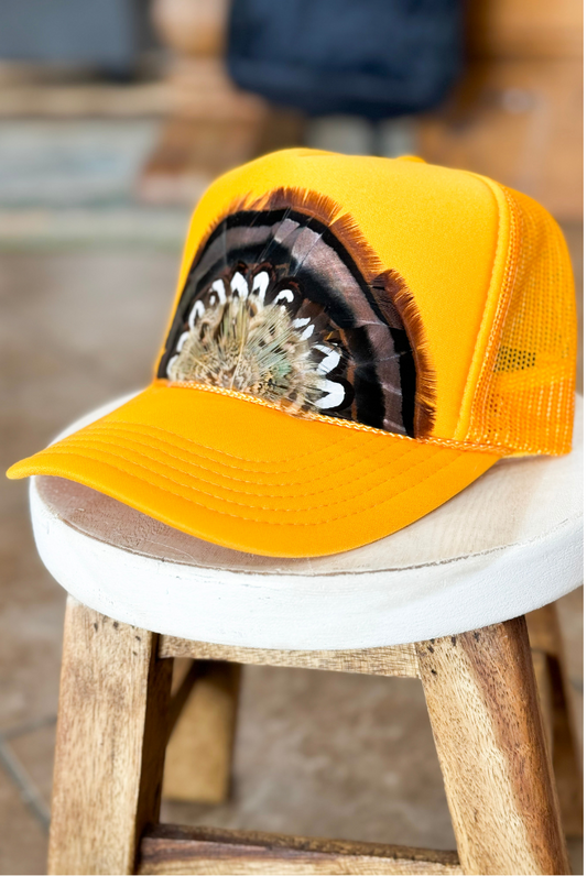 Panther Feather Trucker Hat