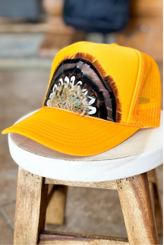 Panther Feather Trucker Hat