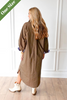 Caryn Lawn Dani Dress Forrest and Lavender