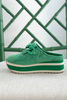 Wherever You Go Platform Loafer in Green