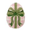 Shaped Gingham Easter Egg Hook Pillow