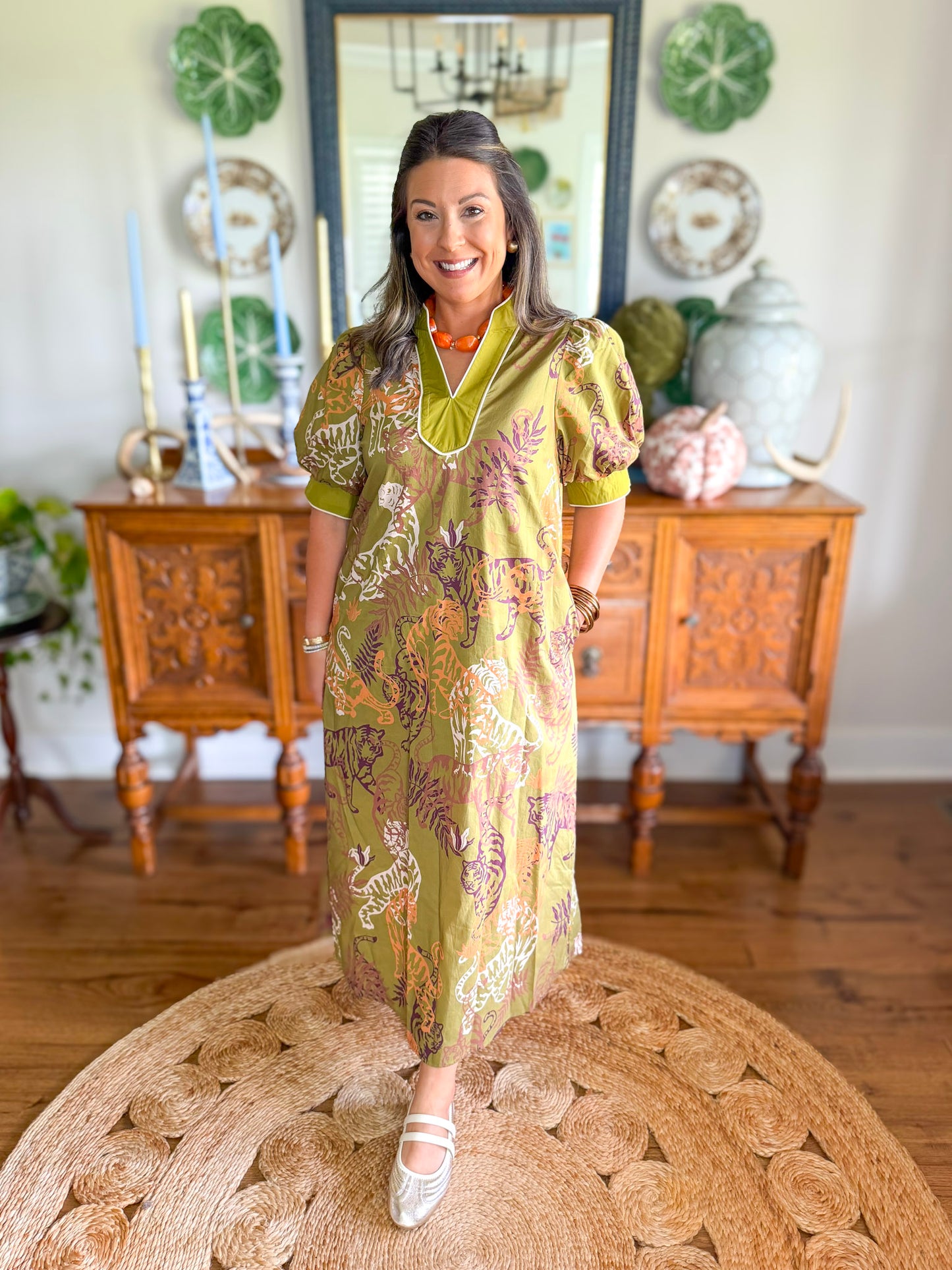 Tiger Tale Maxi Dress