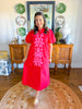 Pink Poppy Maxi Dress