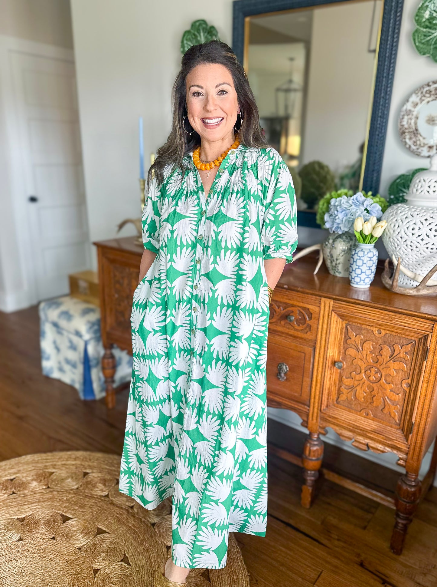 Sunshine Tienda | Viridian Tile Oasis Dress