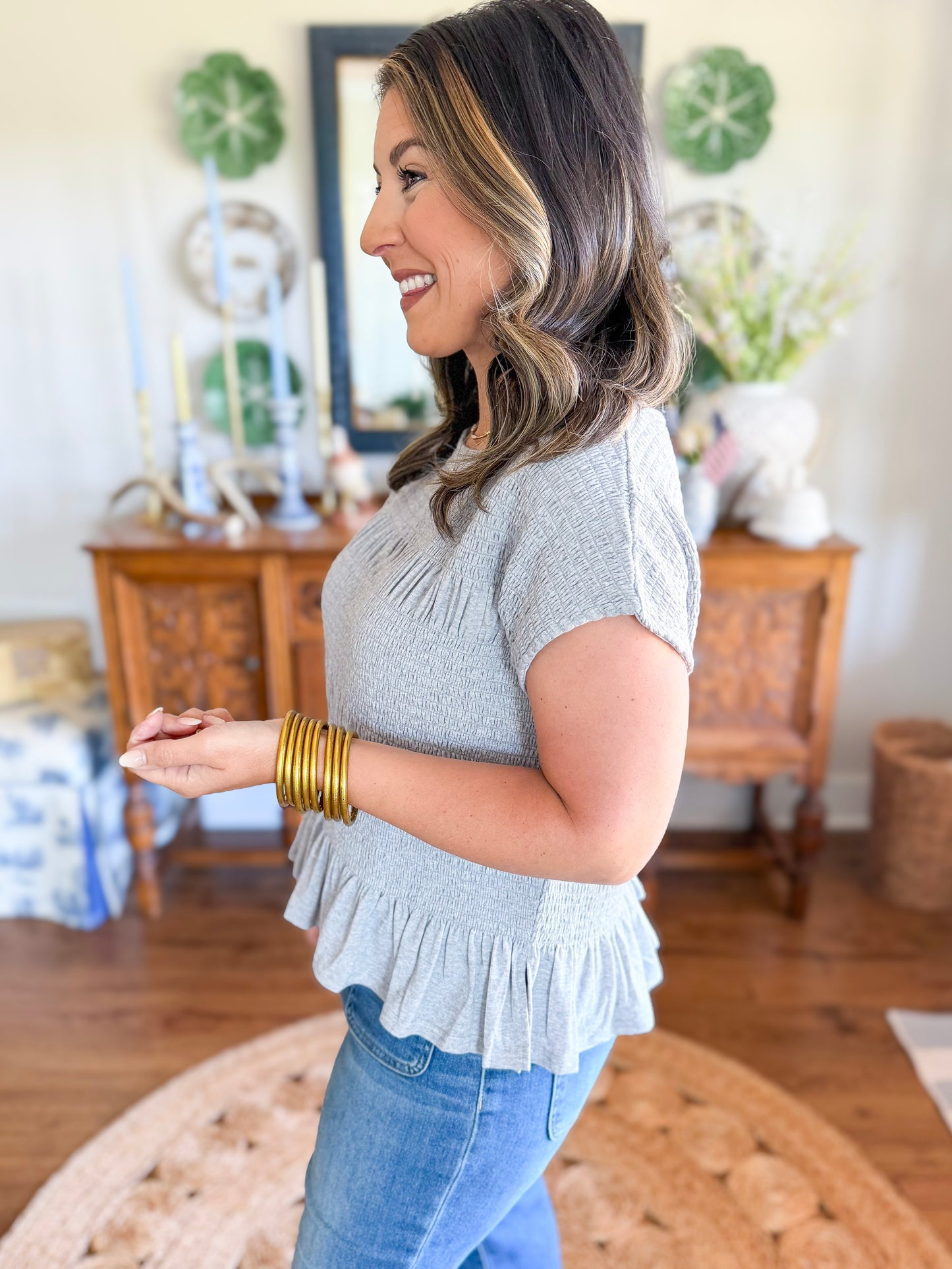 The Everyday Smocked Top