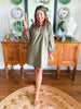 Caryn Lawn | Reese Dress in Olive