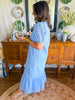 The Sweetwater Eyelet Midi Dress