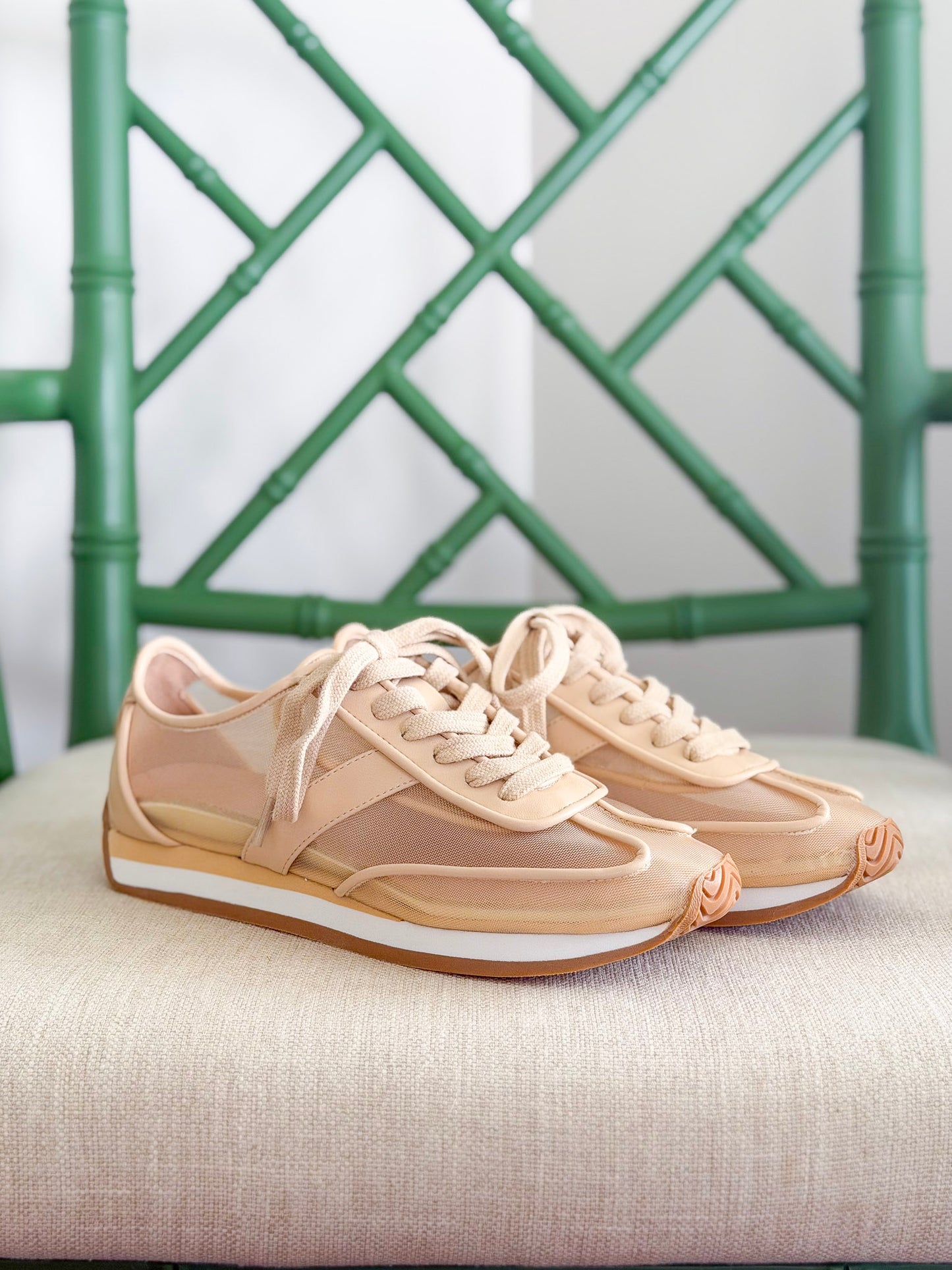 Matisse | Flash Mesh Sneaker in Nude